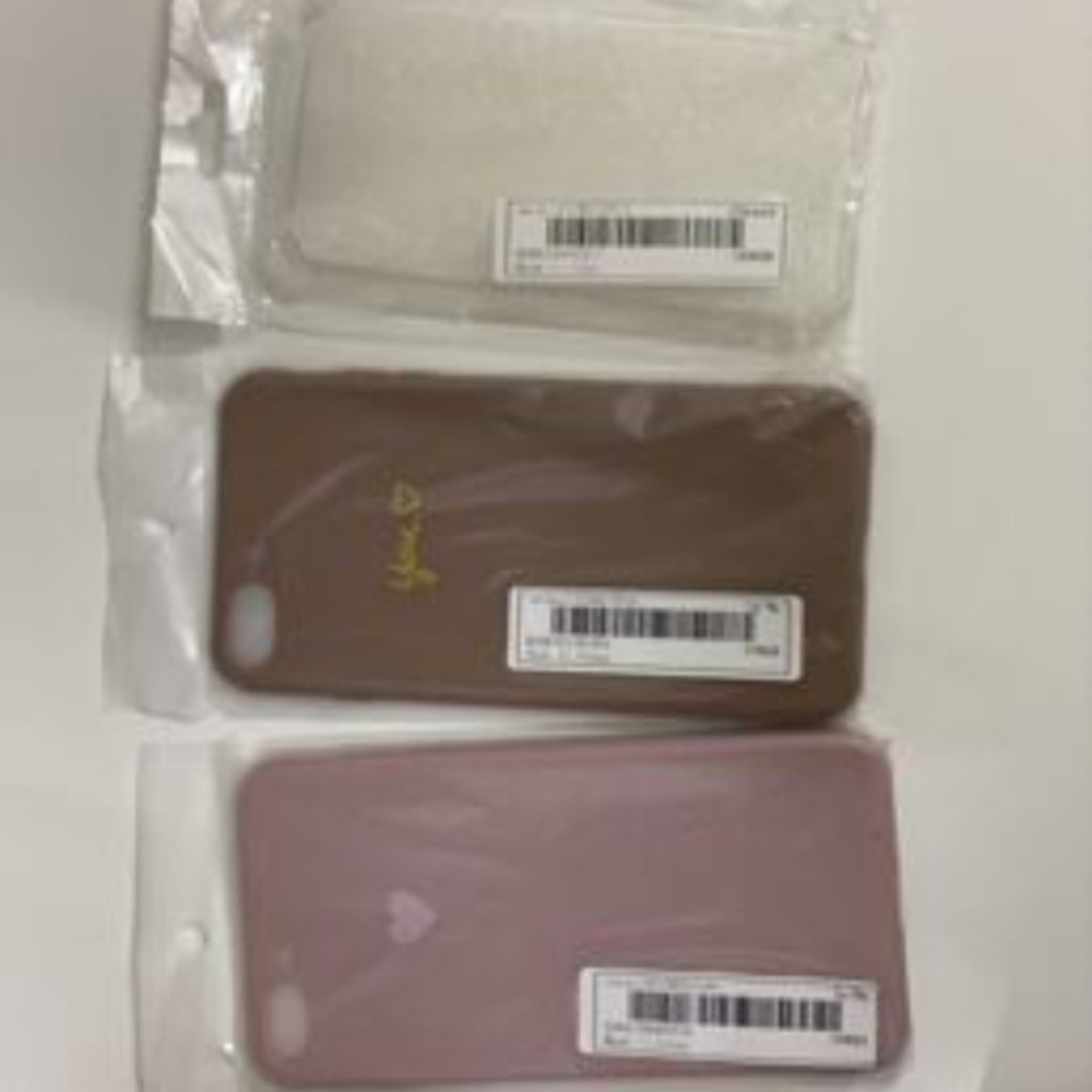 a bundle of 3 phone cases